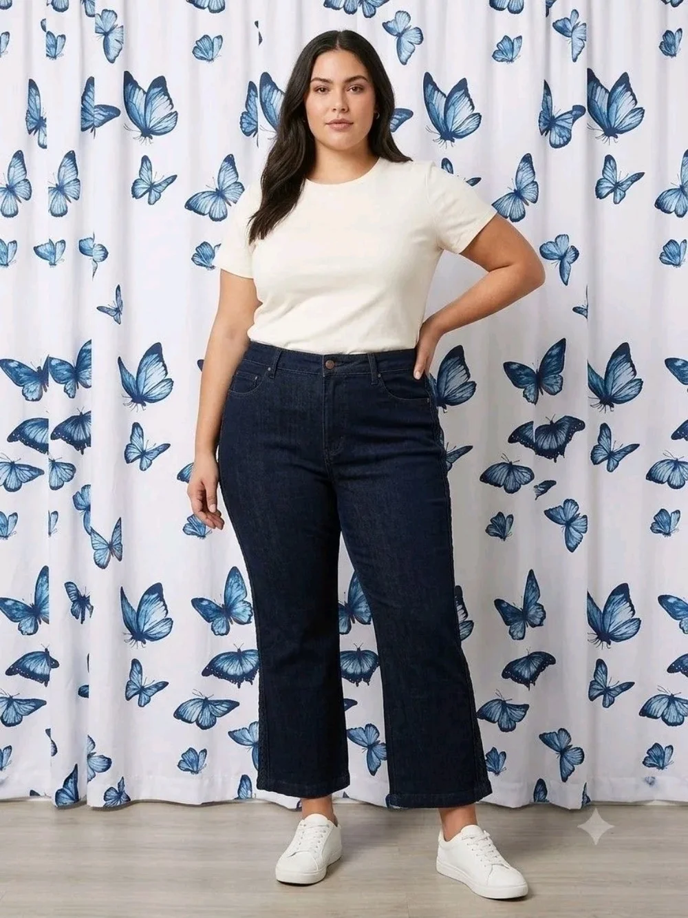 Judy Blue Dark Blue Straight Leg Jeans